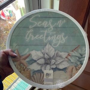Seas n' Greetings Round lazy Susan